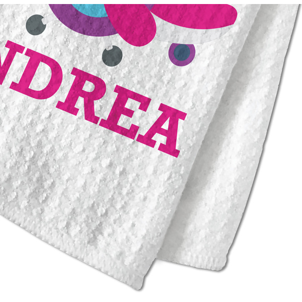 Airplane Theme - for Girls Waffle Weave Towel - Closeup of Material Image