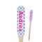 Airplane Theme - for Girls Wooden Food Pick - Paddle - Closeup
