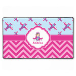 Airplane Theme - for Girls XXL Gaming Mouse Pad - 24" x 14" (Personalized)