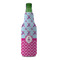 Airplane Theme - for Girls Zipper Bottle Cooler - FRONT (bottle)