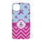 Airplane Theme - for Girls iPhone 14 Case - Back