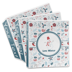 Winter 3-Ring Binder (Personalized)