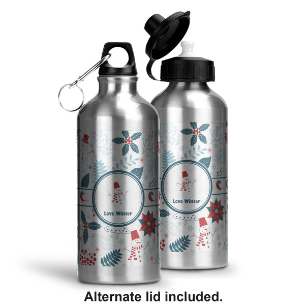Winter Aluminum Water Bottle - Alternate lid options