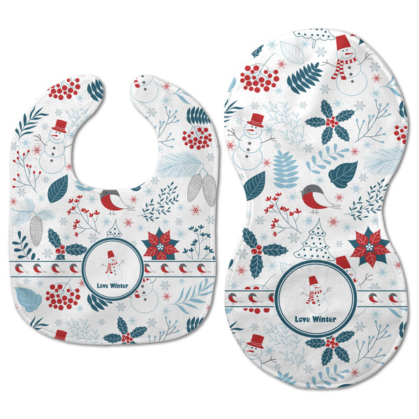Winter Baby Bib & Burp Set - Approval (new bib & burp)