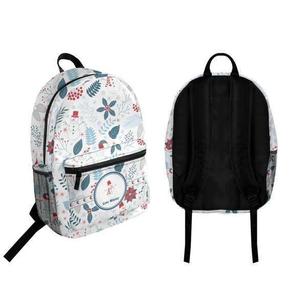 Winter Backpack front and back - Apvl