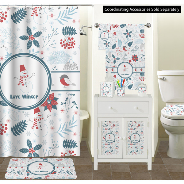 Winter Bathroom Scene