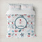 Winter Snowman Duvet Cover