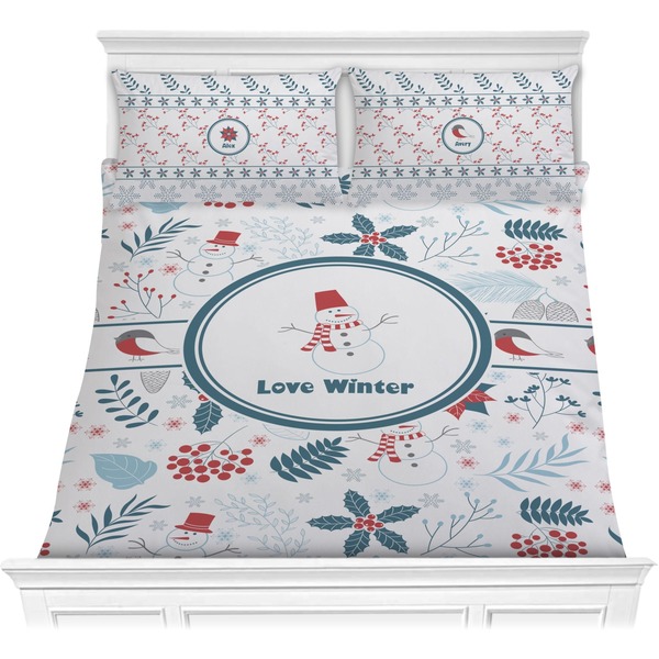 Custom Winter Comforter Set - Full / Queen (Personalized)