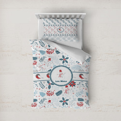 Winter Duvet Cover Set - Twin (Personalized)