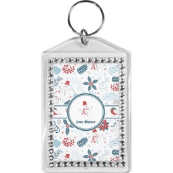 Winter Bling Keychain (Personalized)