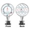 Winter Bottle Stopper - Front and Back