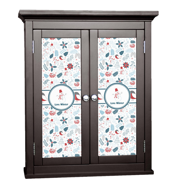 Custom Winter Cabinet Decal - Medium (Personalized)