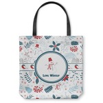 Winter Canvas Tote Bag - Large - 18"x18" (Personalized)