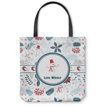 Winter Canvas Tote Bag - Small - 13"x13" (Personalized)