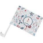 Winter Snowman Car Flag - Small