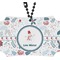 Winter Rear View Mirror Ornament (Personalized)