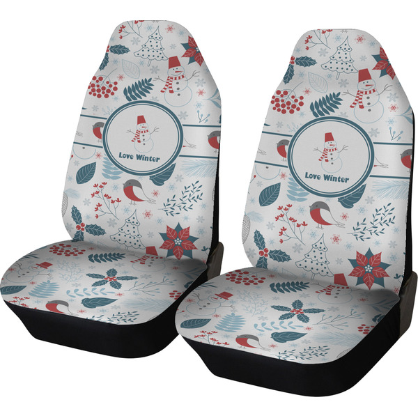 Custom Winter Car Seat Covers (Set of Two) (Personalized)