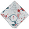 Winter Cloth Napkins - Personalized Dinner (Folded Four Corners)