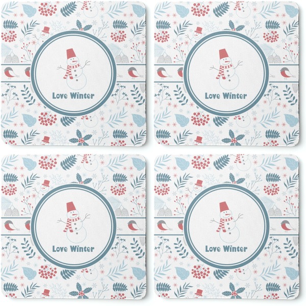 Winter Coaster Rubber Back - Apvl