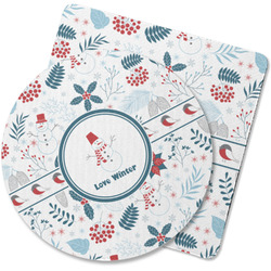 Winter Rubber Backed Coaster (Personalized)