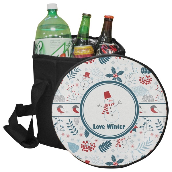 Custom Winter Collapsible Cooler & Seat (Personalized)