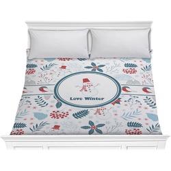 Winter Comforter - King (Personalized)