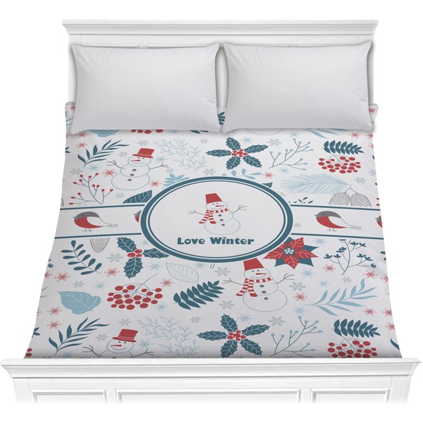 Custom Winter Comforter - Full / Queen (Personalized)