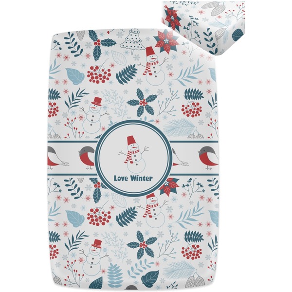 Winter Crib Fitted Sheet - Apvl