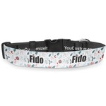 Winter Deluxe Dog Collar - Double Extra Large (20.5" to 35") (Personalized)