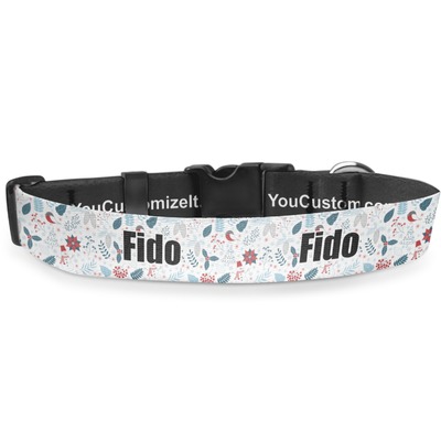 Winter Deluxe Dog Collar (Personalized)