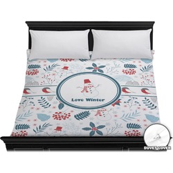 Winter Duvet Cover - King (Personalized)