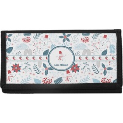 Winter Canvas Checkbook Cover (Personalized)