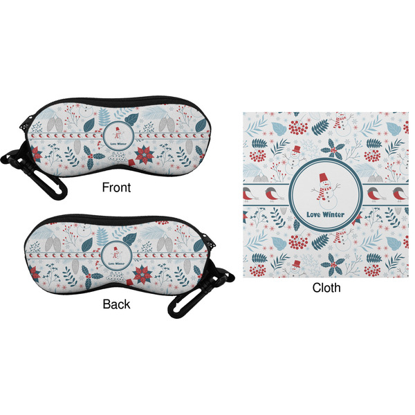 Winter Eyeglass Case & Cloth (Approval)