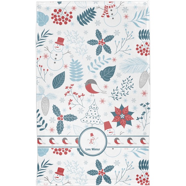 Winter Finger Tip Towel - Full View