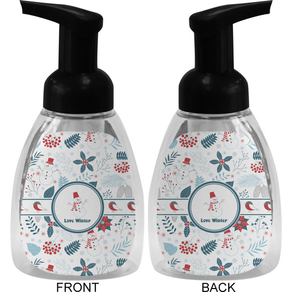 Winter Foam Soap Bottle (Front & Back)