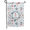 Winter Snowman Small Garden Flag - Single Sided