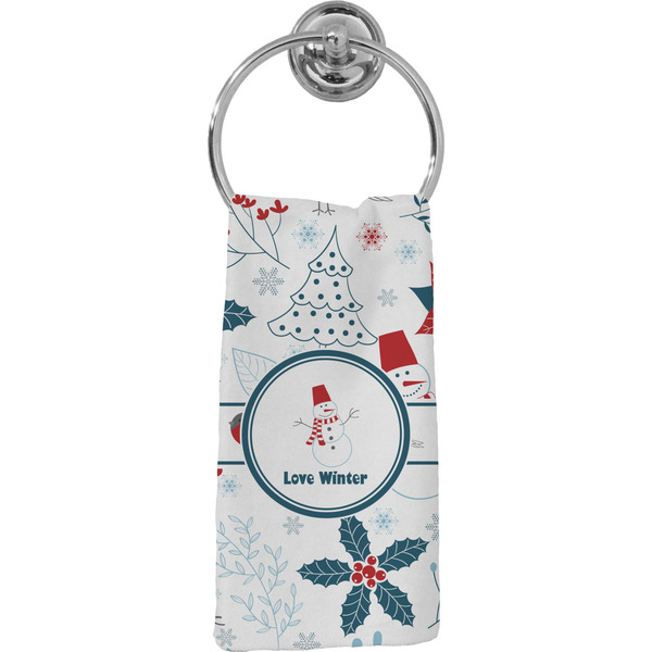 Custom Winter Hand Towel - Full Print (Personalized)
