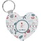 Winter Heart Keychain (Personalized)