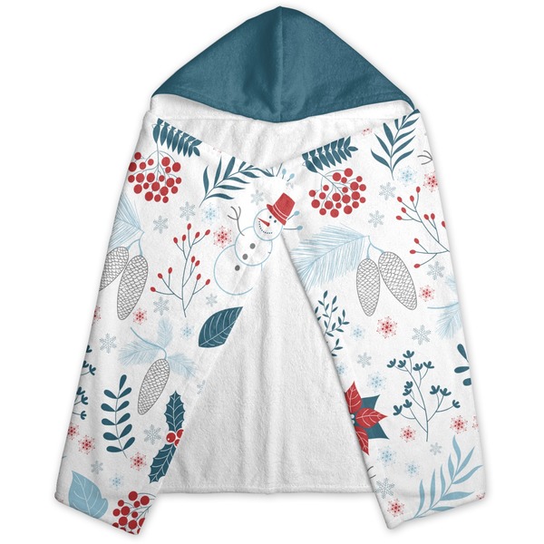 Winter Hooded Towel - Folded