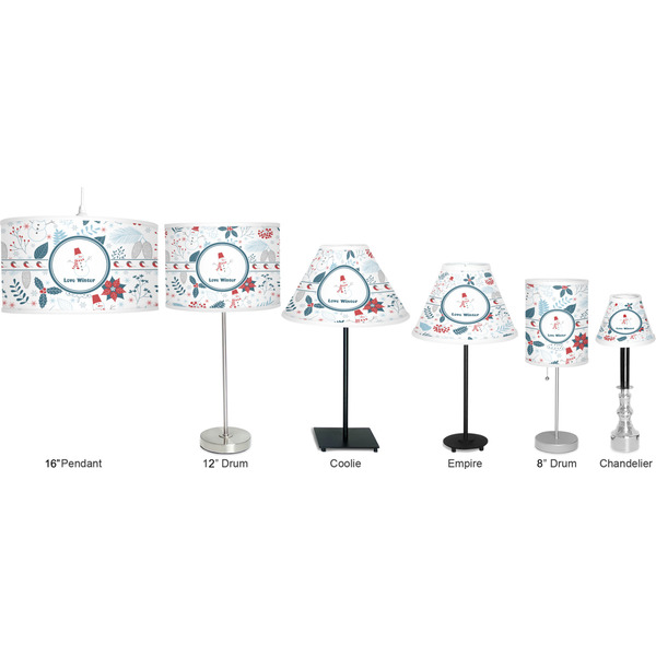 Winter Lamp Full View Size Comparison