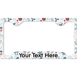 Winter License Plate Frame - Style C