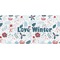 Winter Front License Plate (Personalized)