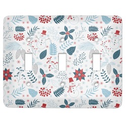 Winter Light Switch Cover (3 Toggle Plate)