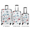 Winter Luggage Bags all sizes - With Handle