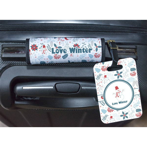 Winter Luggage Wrap & Tag