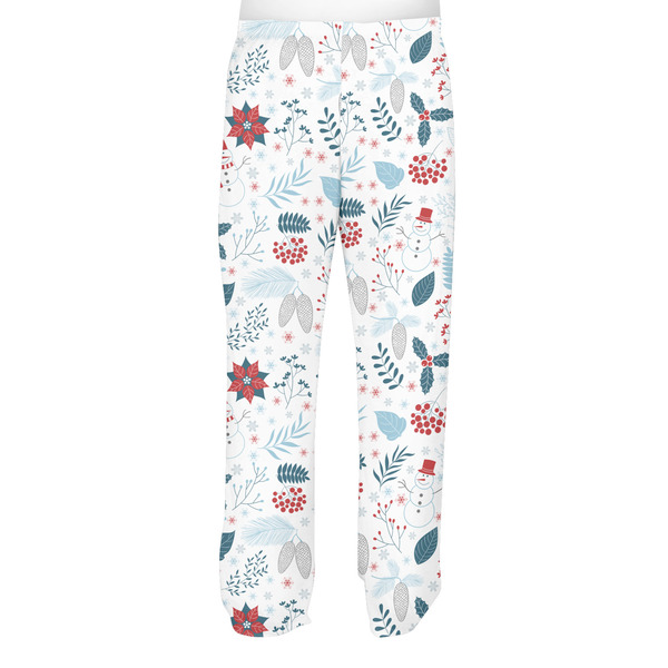 Winter Men's Pjs Back - on model