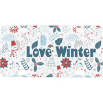 Winter Snowman Mini/Bicycle License Plate