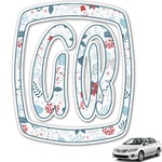 Winter Monogram Car Decal (Personalized)