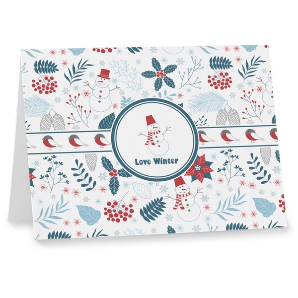 Custom Winter Note cards (Personalized)