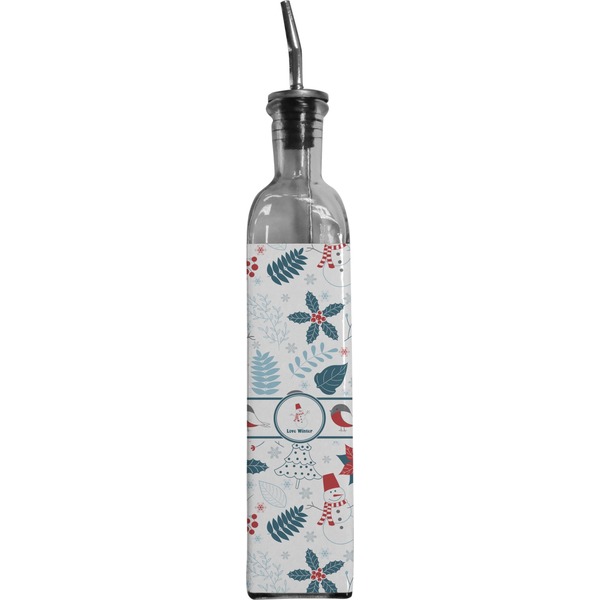 Custom Winter Oil Dispenser Bottle (Personalized)